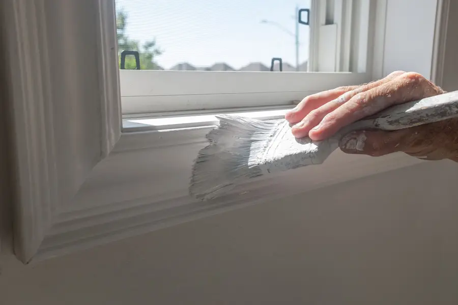 Mise en peinture des boiseries